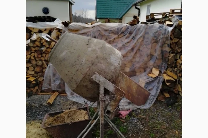 Бетономішалка 3 фазна v-150л- фото № 1