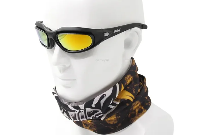 Тактические очки Daisy C5 и X7 с заменяемыми линзами- фото № 4