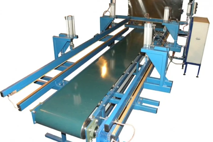 Оборудование для упаковки в пленку дверей, окон, столешен, мебельного щита, подоконников- фото № 2