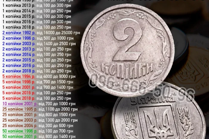 Скупка редких монет Украины- фото № 5
