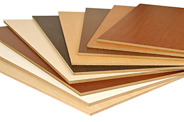 МДФ плита шпонована Ясеном та іншими деревами- фото № 1