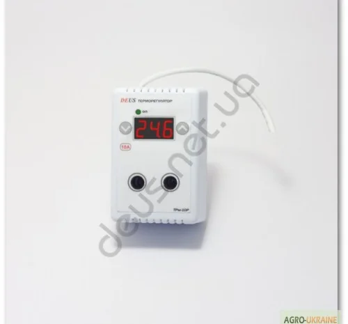 Терморегулятор 10А для обігрівачів та ІК панелей- фото № 1