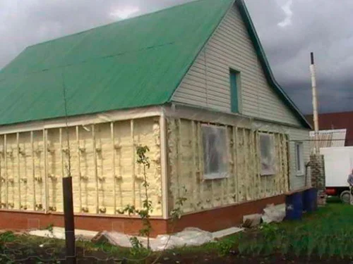 Теплоизоляция пенополиуретаном для овощехранилищ и промышленных объектов- фото № 1