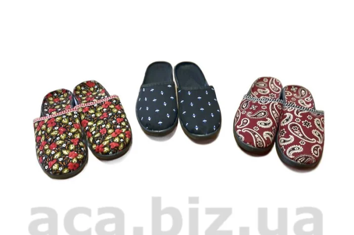 Тапочки комнатные Аса оптом от производителя- фото № 1