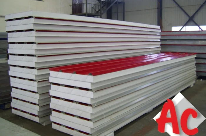 Сэндвич-панели с пенополистиролом и минеральной ватой- фото № 1