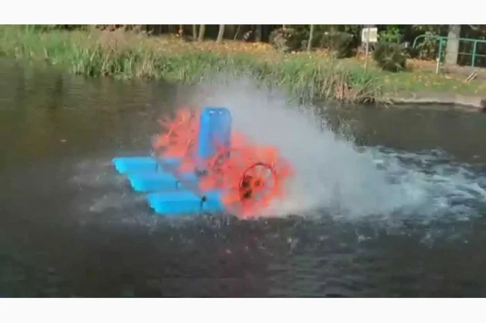 Плавающий аэратор для водоема- фото № 1