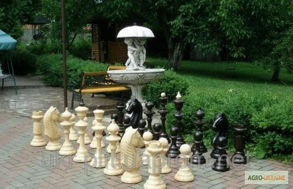 Шахматные фигуры для улицы – высшее качество- фото № 1