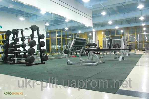 Резиновая плитка из резиновой крошки- фото № 1