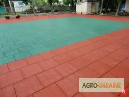 Уличная резиновая плитка для любого сезона- фото № 1