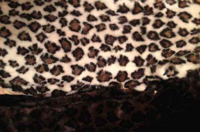 Продаются шкурки норки с принтом- фото № 1