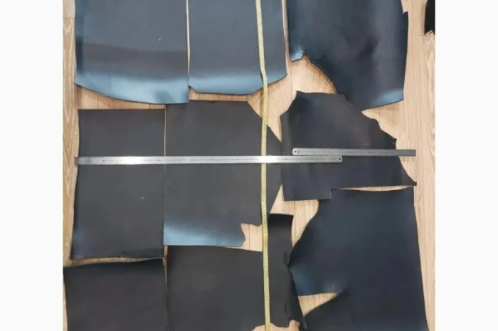 Обрезки натуральной ременной кожи для производства- фото № 2