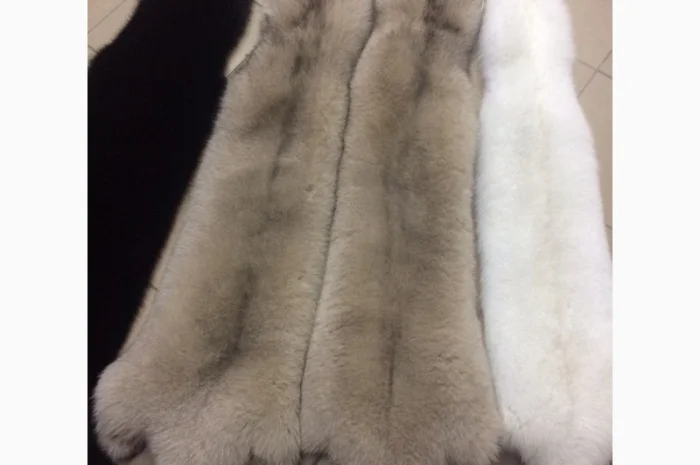 Шкуры мех песца- фото № 9
