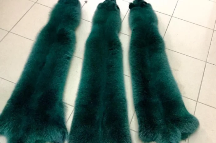 Шкуры мех песца- фото № 19