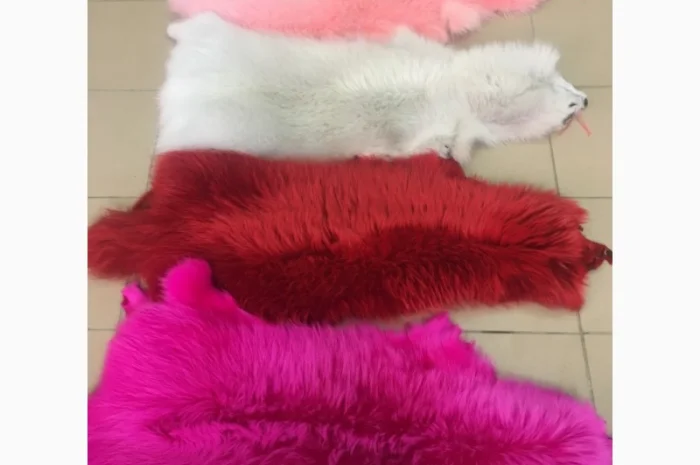 Шкуры мех енота- фото № 4