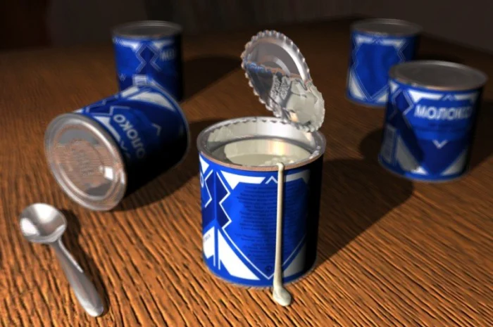 Пропонується якісне згущене молоко 8,5% у жорстяній банці- фото № 1