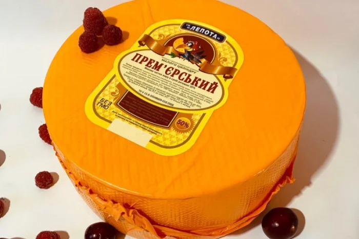 Продукт молоковмісний сирний "Прем'єрський", ТМ "ЛЕПОТА" з ароматом Топленого молока- фото № 1