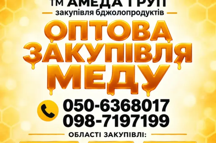 Закупка меда оптом у пчеловодов АМЕДА ГРУП- фото № 1
