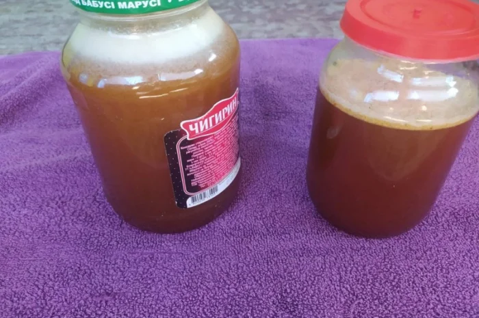 Мед бортевий, дикий, з колод- фото № 8