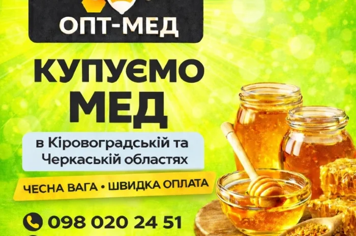 Закупка меда оптом в Ровенской области- фото № 1
