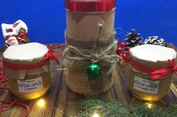 Новогодние подарки с медом- фото № 18