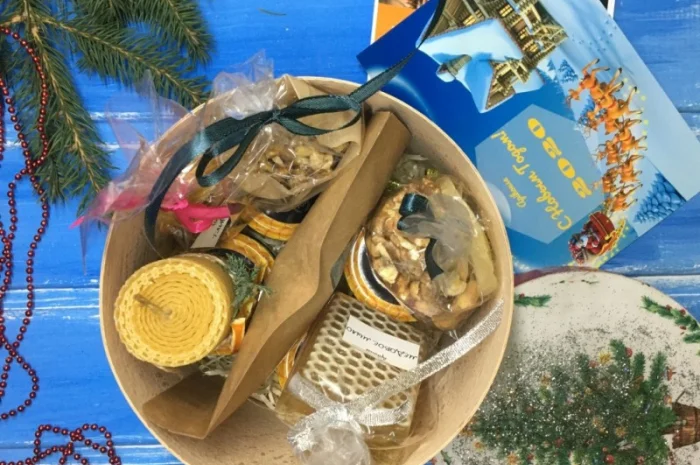 Новогодние подарки с медом- фото № 15