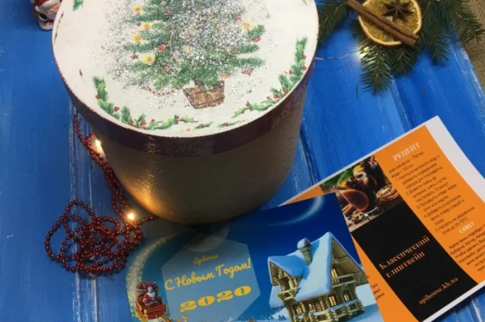 Новогодние подарки с медом- фото № 12