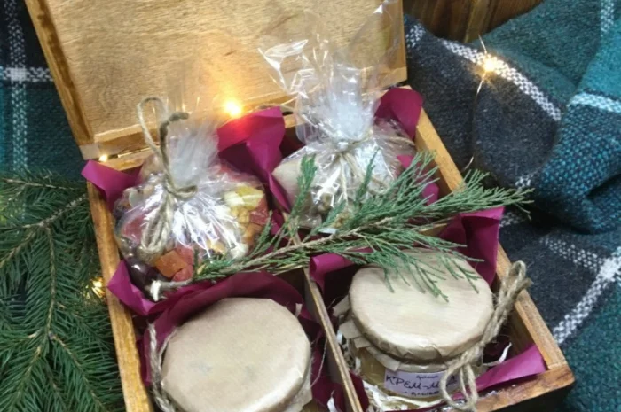 Новогодние подарки с медом- фото № 11