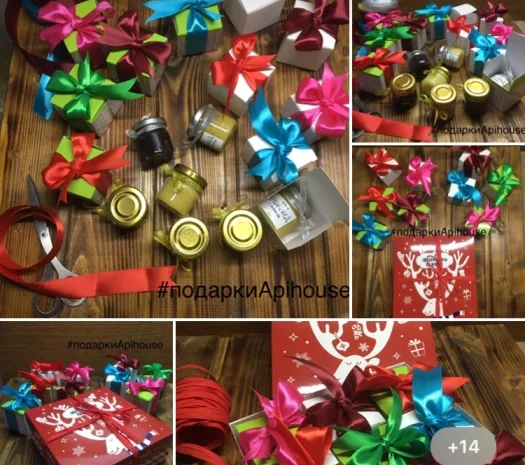 Новогодние подарки с медом- фото № 7