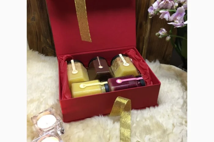 Жіночі подарункові набори з крем-медом- фото № 12