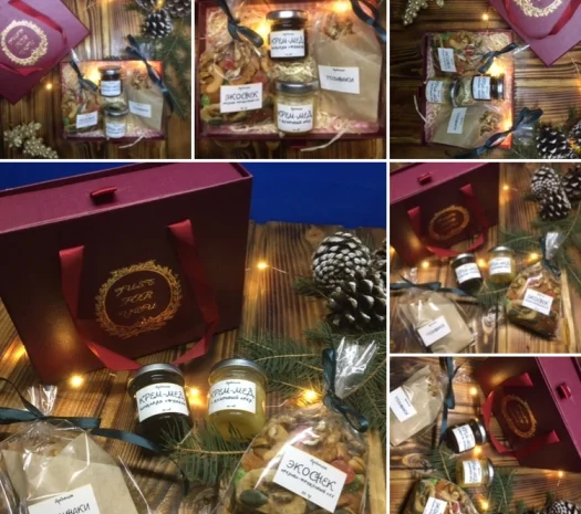 Жіночі подарункові набори з крем-медом- фото № 8