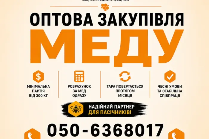 Закупка меда оптом АМЕДА ГРУП- фото № 1