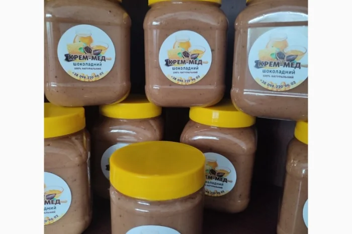 Продам мед і крем-мед різних смаків- фото № 1