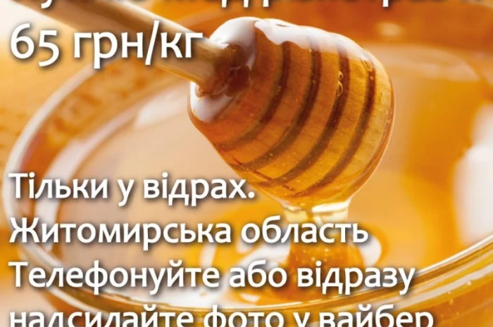 Куплю мед різнотрав’я з акацією та липою — 65 грн/кг- фото № 1