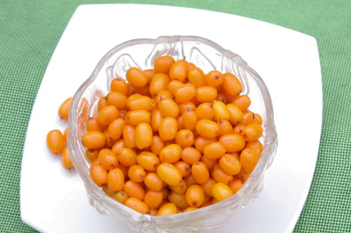 Обліпиха ягода заморожена на гілці ЕКО без хімічної обробки Перешлю- фото № 4