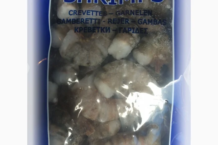 Креветка тигровая сырая без головы- фото № 1