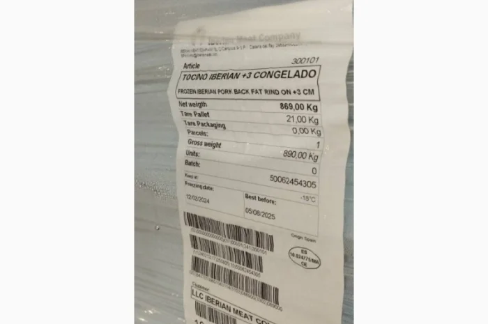 Продается свиное сало Иберика из Испании от поставщика 20 тонн- фото № 7