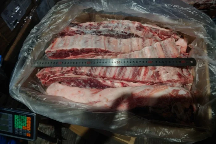 Заморожене м'ясне ребро свинини- фото № 1