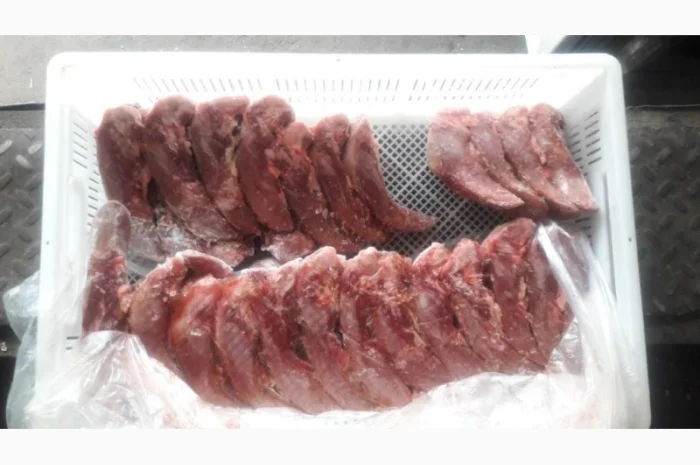 Продается свиной язык замороженный в полиблоке- фото № 1