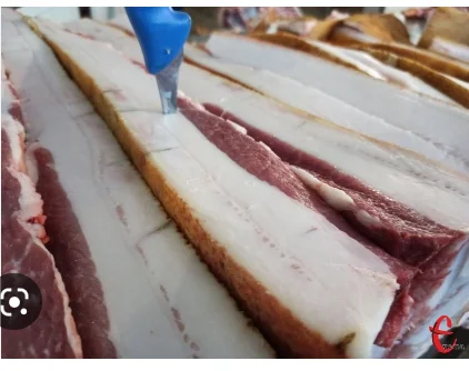 Продается домашнее сало на шкуре- фото № 1