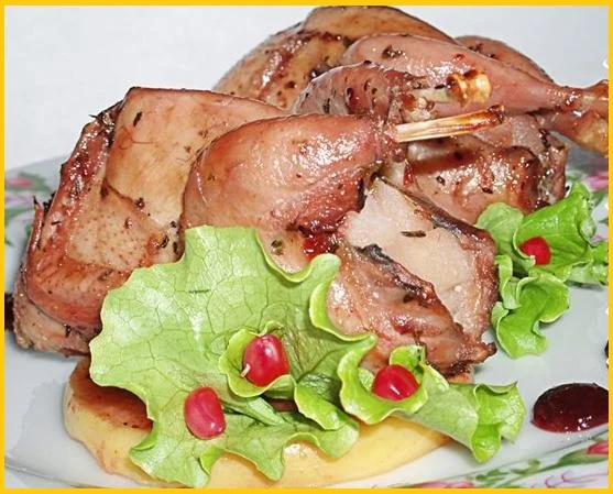 Мясо маринованных перепелов- фото № 5