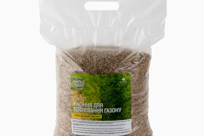 Насіння для досіювання газону на основі райграсу- фото № 1