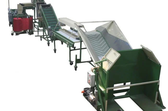 Линия сортировки, фасовки, упаковки картофеля, овощей, моркови, лука, свеклы, фруктов- фото № 1