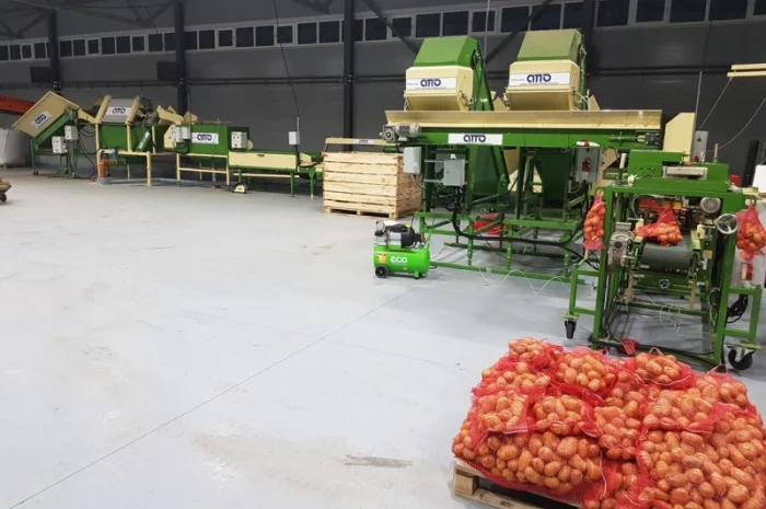 Линия сортировки, фасовки, упаковки картофеля, овощей, моркови, лука, свеклы, фруктов- фото № 11