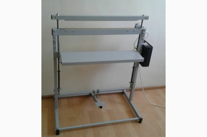 Запайщик пакетов импульсного нагрева 600мм. Напольный запайщик пакетов- фото № 1