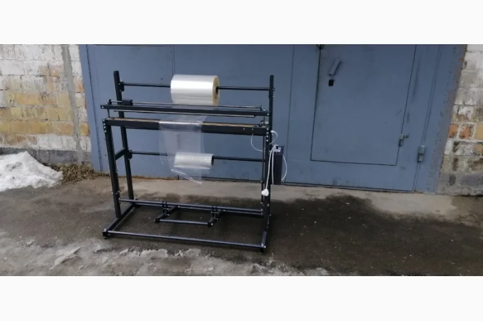 Запайщик пакетов 800мм. Запайщик с рулонодержателем. Обрезной нож- фото № 1