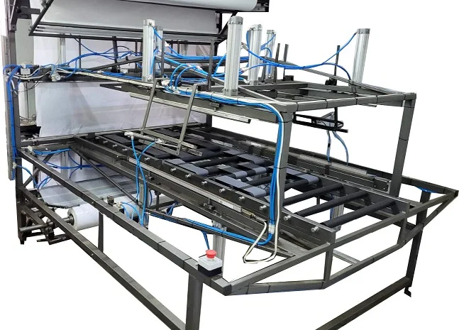 Лінія формування пачок та герметичної упаковки плит базальтового утеплювача- фото № 1