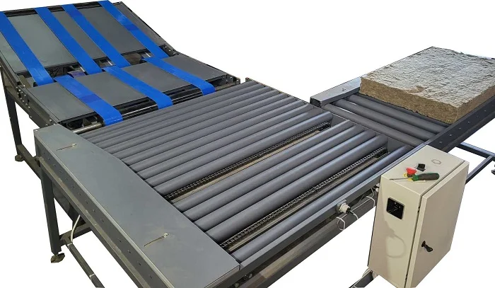 Лінія формування пачок та герметичної упаковки плит базальтового утеплювача- фото № 2