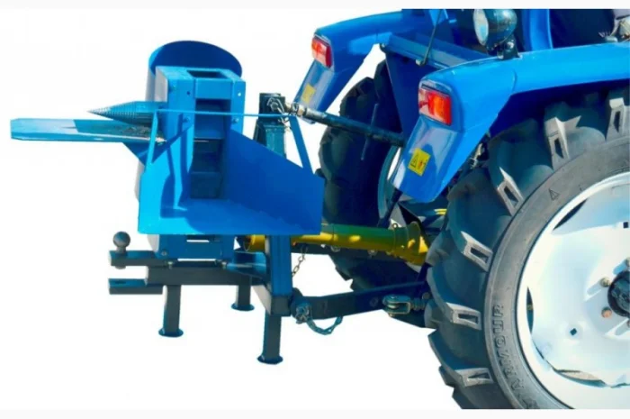 Дровокол - Измельчитель веток с приводом от минитрактора- фото № 2