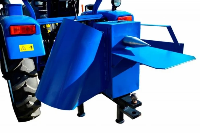 Дровокол - Измельчитель веток с приводом от минитрактора- фото № 3