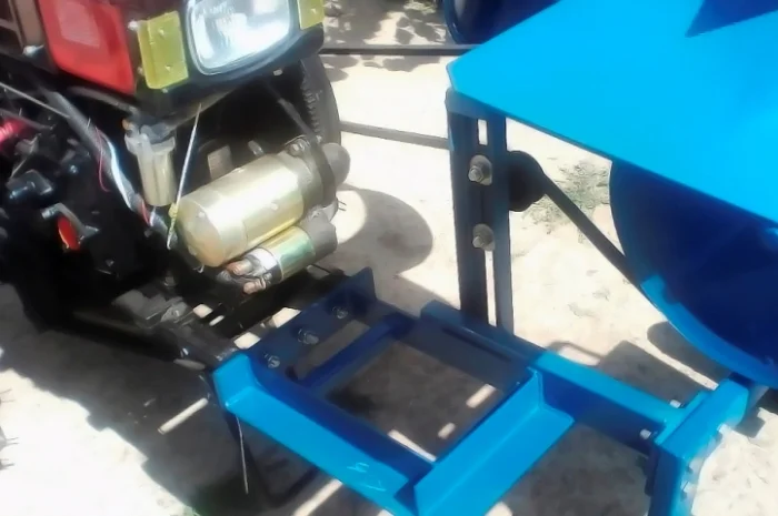 Дровокол - измельчитель веток с приводом от мотоблока- фото № 4